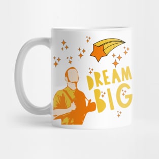 Dream Big: Inspiring T-Shirt Design Mug